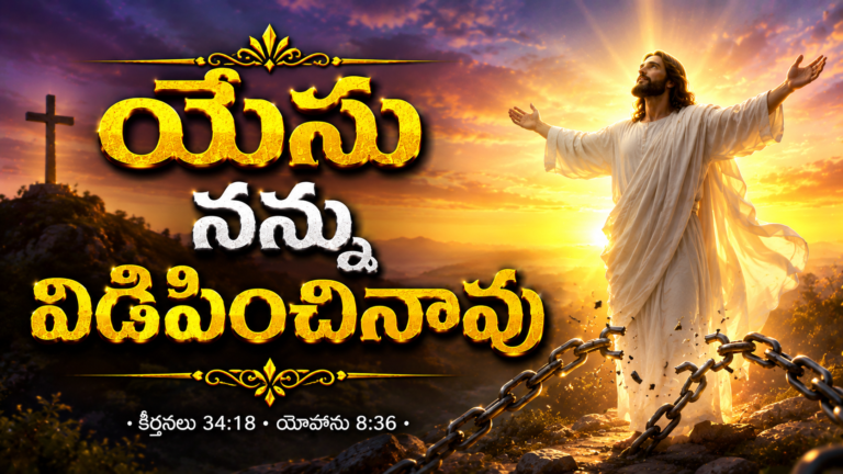 Yesu Nannu Vidipinchinavu Lyrics